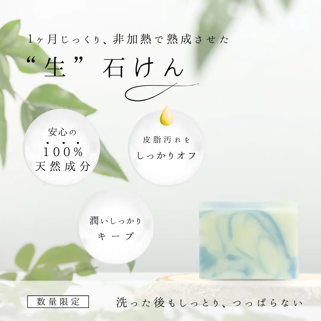 ヴィーガンソープ(ラベンダー)脂性肌・混合肌に - LA VIE STELLA